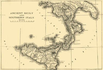 प्राचीन सिसिली और दक्षिणी इटली, 1890। द्वारा अज्ञात