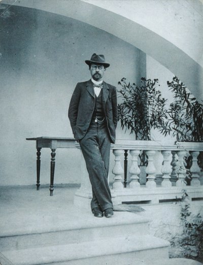 याल्टा में एंटोन चेखव, 1899-1900 द्वारा अज्ञात
