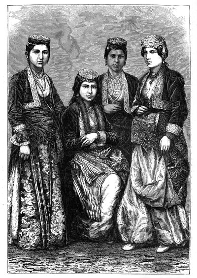 आर्मीनियाई महिलाओं, c1890 द्वारा अज्ञात