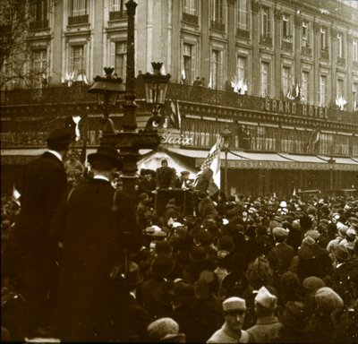 आर्मिस्टिस, पेरिस, 1918 द्वारा अज्ञात