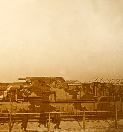 बख्तरबंद ट्रेन, c1914-c1918 द्वारा अज्ञात