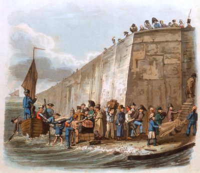 1816 में कैलिस में आगमन द्वारा अज्ञात