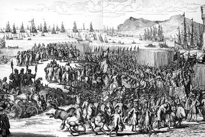 विलियम ऑफ़ ऑरेंज का इंग्लैंड में आगमन, 5 नवंबर 1688, 1903 द्वारा अज्ञात