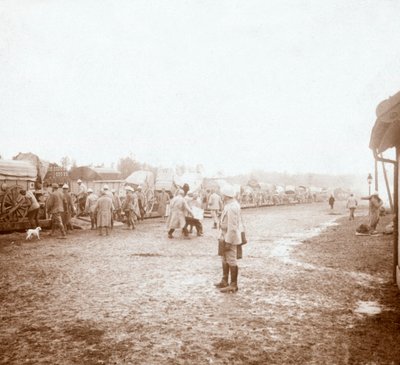 रेविन्ग, उत्तरी फ्रांस, C1914-c1918 पर पहुंचते हुए द्वारा अज्ञात