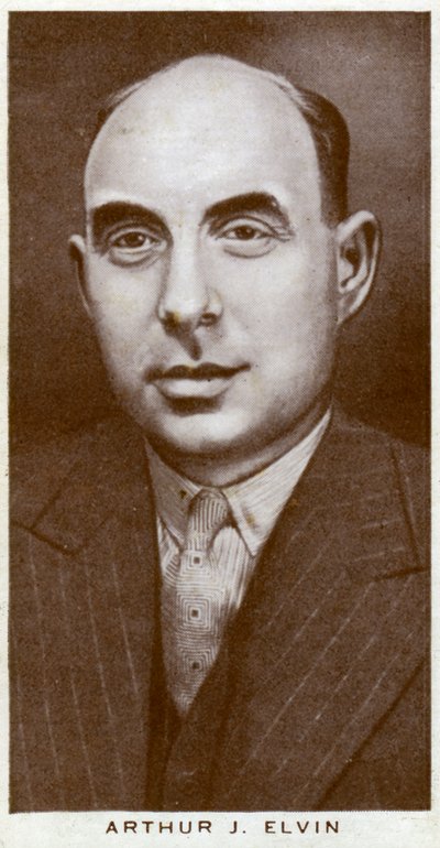 आर्थर जे एल्विन, ब्रिटिश बॉक्सिंग प्रमोटर, 1938 द्वारा अज्ञात