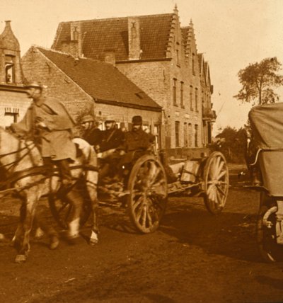 आर्टिलरी लाइन को आगे बढ़ाते हुए, c1914-c1918 द्वारा अज्ञात
