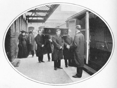 नेक्रोपोलिस कंपनी स्टेशन, वेस्टमिंस्टर ब्रिज रोड, लंदन में, c1900 1903 द्वारा अज्ञात