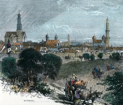 ऑग्सबर्ग, जर्मनी, c1880 द्वारा अज्ञात