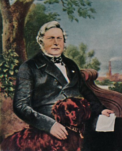 अगस्त बोर्सिग 1804-1854। - क्रुजर द्वारा पेंटिंग, 1934। द्वारा अज्ञात