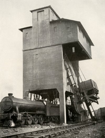 हॉन्से स्टेशन, मिडिलसेक्स, 1935 में ऑटोमैटिक कोलिंग। द्वारा अज्ञात