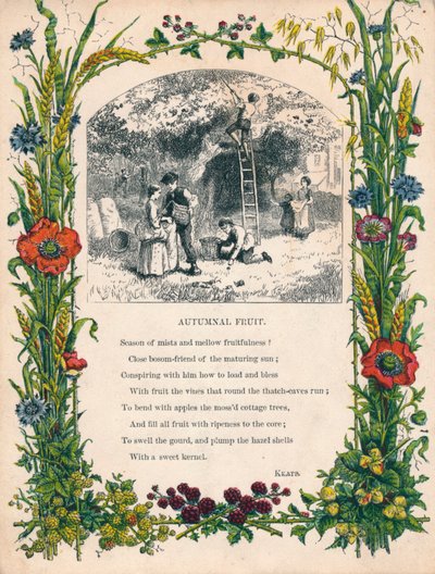 पतंग द्वारा शरद ऋतु फल, c1900 द्वारा अज्ञात
