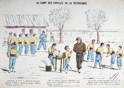 कैंप डेस पुपिल्स डे ला रिपब्लिक में, 1871। द्वारा अज्ञात