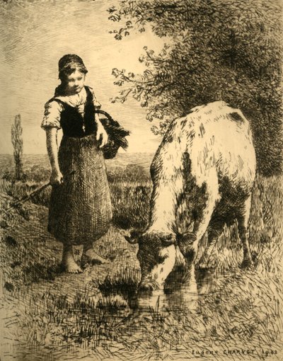 औक्स चैंप्स, 1903। द्वारा अज्ञात
