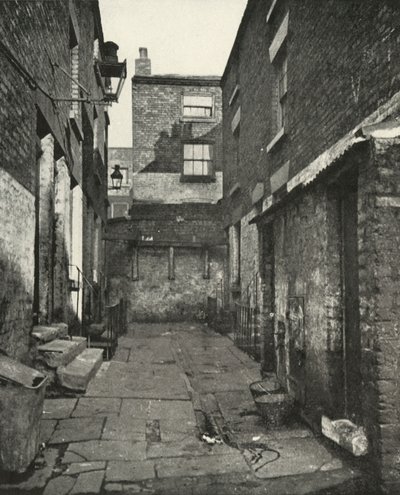 1938 में इंग्लैंड के उत्तर में बैक-टू-बैक मकान द्वारा अज्ञात