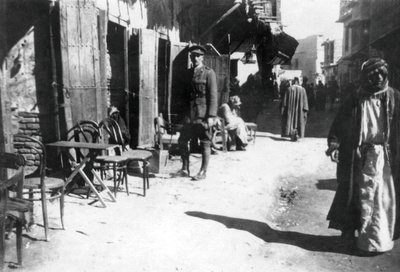बगदाद बाजार, 1918 द्वारा अज्ञात