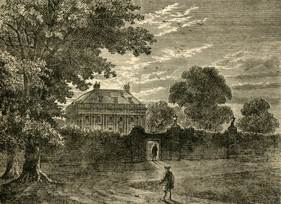 1750 में बालम्स हाउस, c1876। द्वारा अज्ञात