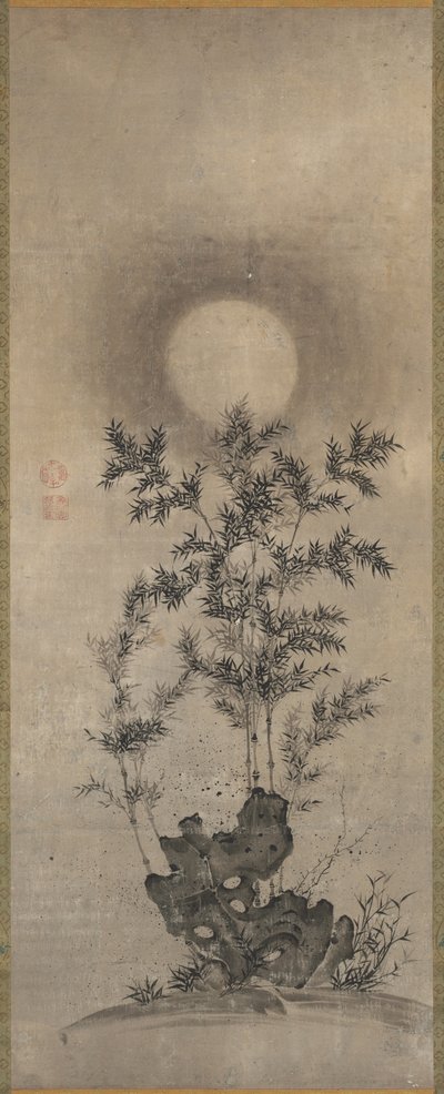 मूनलाइट में बांस, 1500s। द्वारा अज्ञात