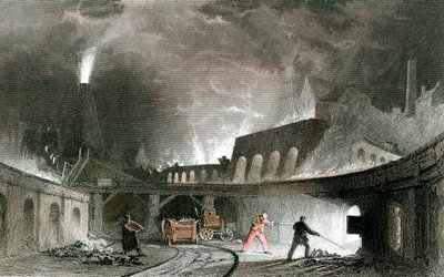 बैंक ऑफ फर्नेसेस, लिमिंगटन आयरन वर्क्स, टाइनसाइड, इंग्लैंड, 1835 द्वारा अज्ञात