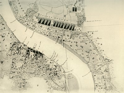 बैरकपुर पार्क और छावनी, 1841, 1925। द्वारा अज्ञात