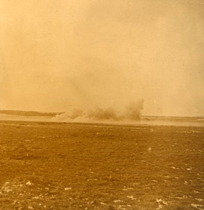 बैराज की आग, c1914-c1918 द्वारा अज्ञात