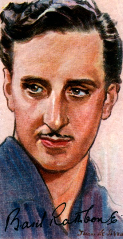 बेसिल रथबोन, 1892-1967, अंग्रेजी अभिनेता, 20 वीं शताब्दी द्वारा अज्ञात