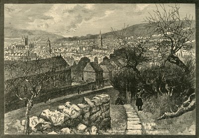 बाथेन क्लिफ, 1898 से स्नान। द्वारा अज्ञात