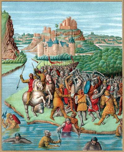 Bacchides और Jonathan, Maccabean Revolt, 160 BC, c19 वीं शताब्दी के बीच लड़ाई द्वारा अज्ञात