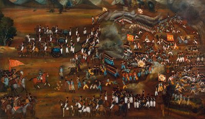 13 फरवरी 1812 c1815 को सुल्तानाबाद के पास फारसियों और रूसियों के बीच लड़ाई द्वारा अज्ञात