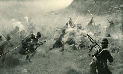 कंधार की लड़ाई - द 92 वीं गन्स टू द गन्स, 1901। द्वारा अज्ञात