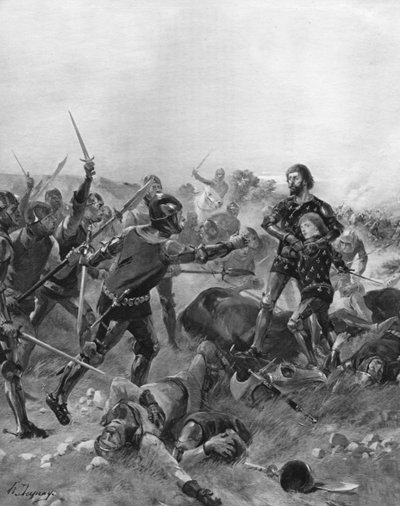 पोएटर्स की लड़ाई, फ्रांस, 1356 द्वारा अज्ञात