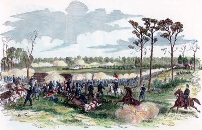 शिलोह, टेनेसी, अमेरिकी गृहयुद्ध की लड़ाई, 6 अप्रैल 1862 द्वारा अज्ञात