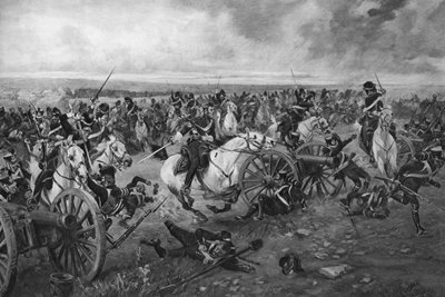 वाटरलू की लड़ाई, 1815 द्वारा अज्ञात