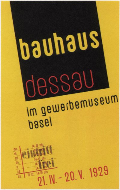 बॉहॉस, 1929 द्वारा अज्ञात