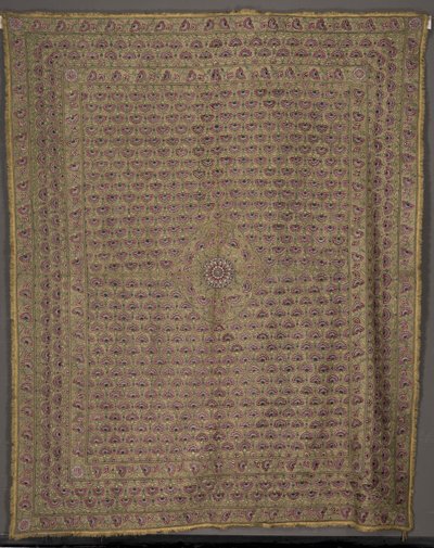 बेड कवर, 1800s। द्वारा अज्ञात