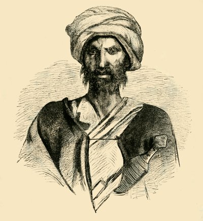 बेडौइन अरब, 1890। द्वारा अज्ञात