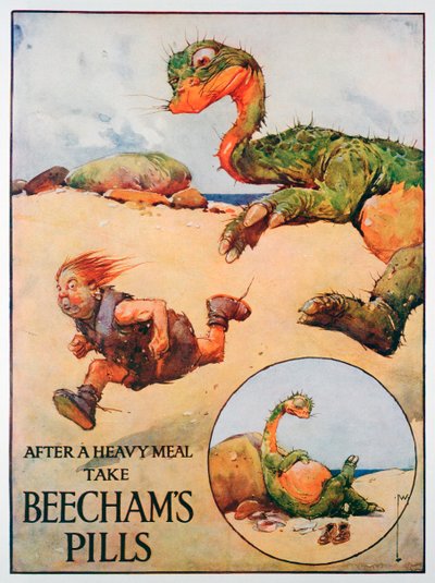 बीचेम्स पिल्स विज्ञापन, 1914 द्वारा अज्ञात