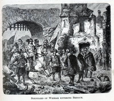 1882 में वीमर के बर्नहार्ड का ब्रेकिच में प्रवेश द्वारा अज्ञात