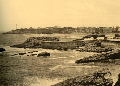 बियारिट्ज़ - ला डिग्यू डे ला कैफ़ेटियर, सी 1930। द्वारा अज्ञात