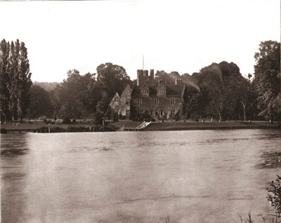 बिशम एबे, मार्लो के ऊपर, बर्कशायर, 1894। द्वारा अज्ञात