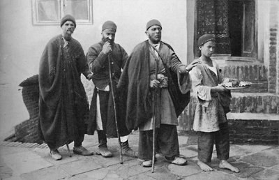 तेहरान का अंधा भिखारी, फारस, 1902 द्वारा अज्ञात