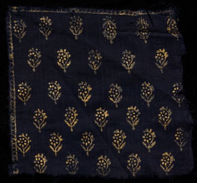 ब्लॉक प्रिंट, 1800s। द्वारा अज्ञात