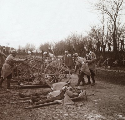 निकाय, विलर्स-औ-बोइस, उत्तरी फ्रांस, c1914-c1918। द्वारा अज्ञात