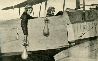 बम ड्रॉपर, 1914-1918, c1920। द्वारा अज्ञात