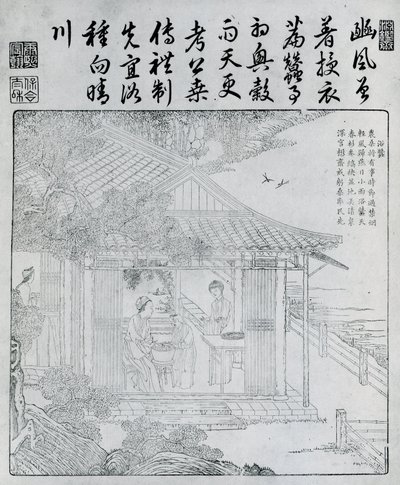 जुताई और बुनाई की किताब, 1696। द्वारा अज्ञात