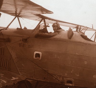Breguet biplane उतारना, c1914-c1918 द्वारा अज्ञात