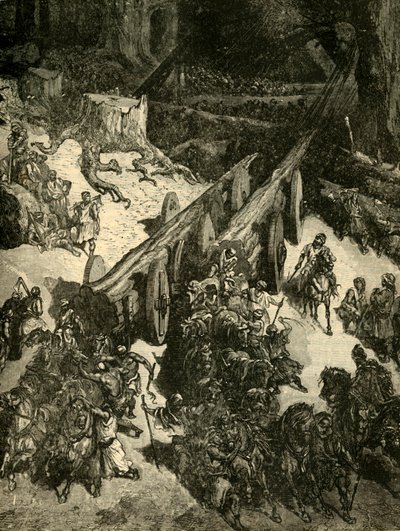 लेबनान, 1890 से देवदार लाना। द्वारा अज्ञात