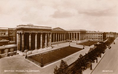 ब्रिटिश संग्रहालय, लंदन, c1920। द्वारा अज्ञात