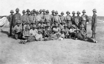 ब्रिटिश सेना सी समूह की टुकड़ी, मेसोपोटामिया, WWI, 1918 द्वारा अज्ञात