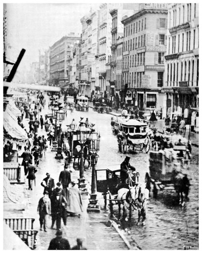 ब्रॉडवे और स्प्रिंग स्ट्रीट, न्यूयॉर्क सिटी, यूएसए, 1867 1955 द्वारा अज्ञात