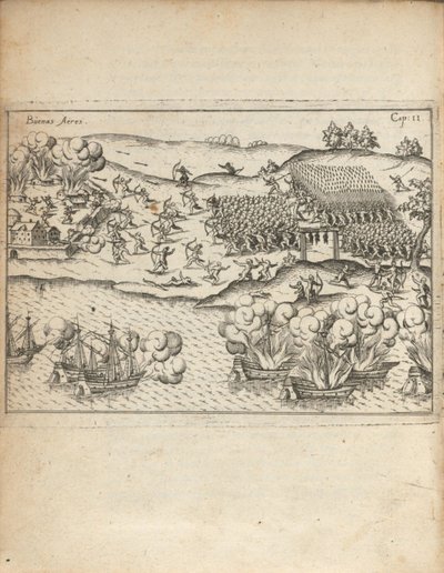 वेले इतिहास से ब्यूनस आयर्स ... उलरिच श्मिडेल, 1599 द्वारा द्वारा अज्ञात